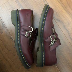 Dr. Martens 8065 double strapped Mary Jane